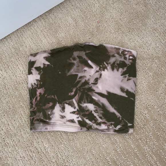 Garage tie dye tube top - Picture 1 of 2